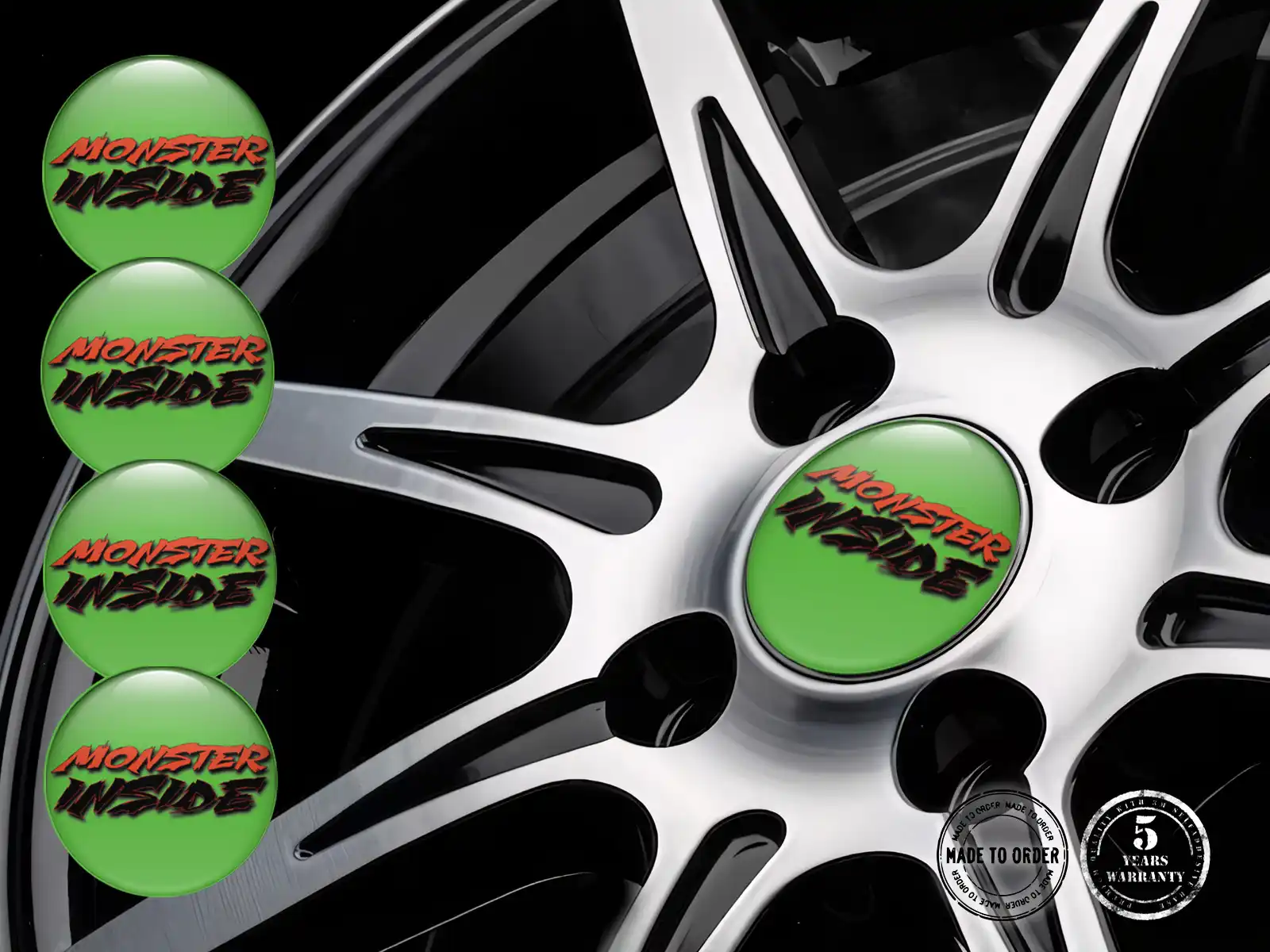 Domed Sticker Logo Stellar Rise